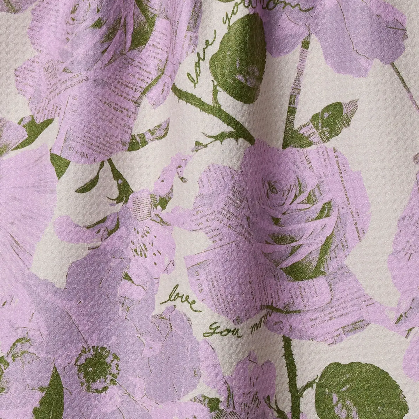 Love U Forever Tea Towel