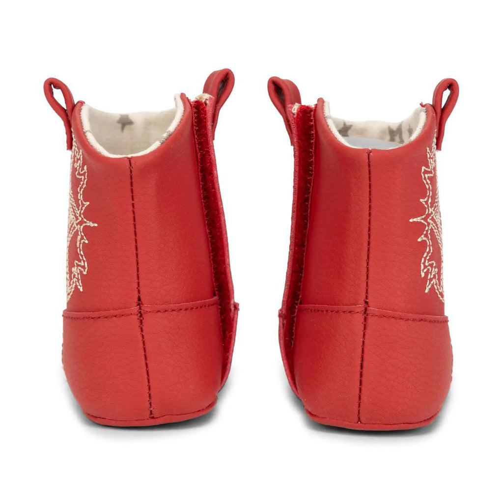 Western Boot Cherry Red
