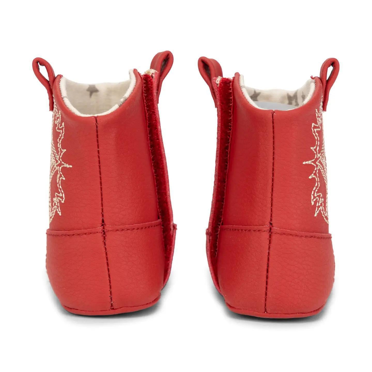 Western Boot Cherry Red