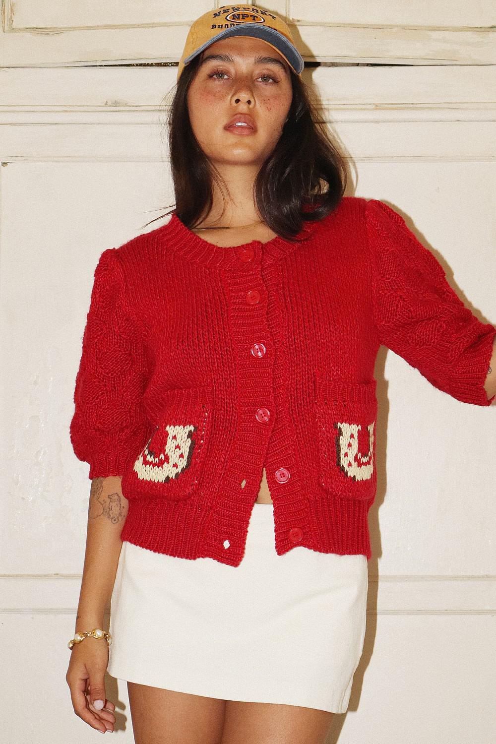 The Brynlee Sweater - RED