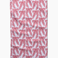 Striped Bows Tea Towel