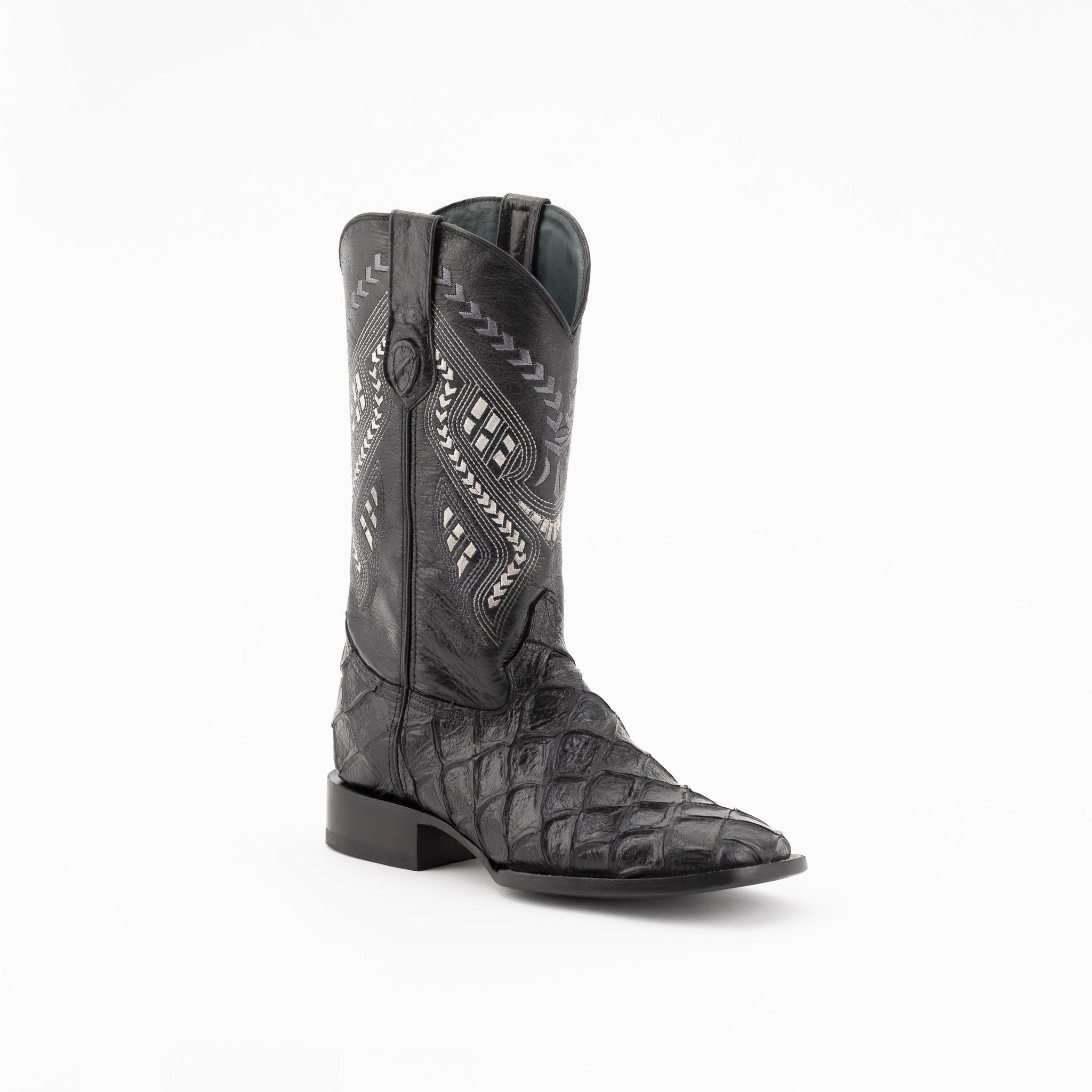 Mens Bronco Black S-Toe