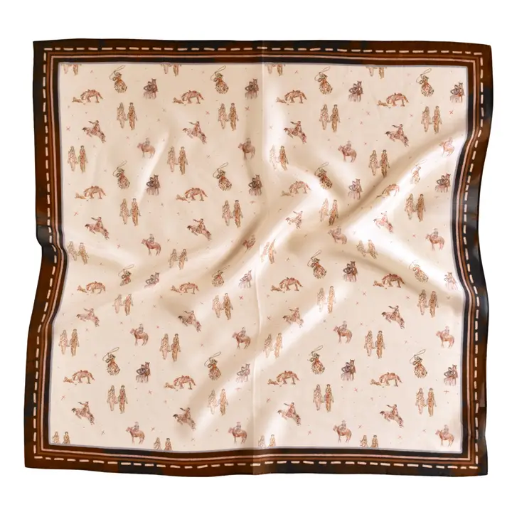 Saddle Club Silk Western Wild Rag Scarf