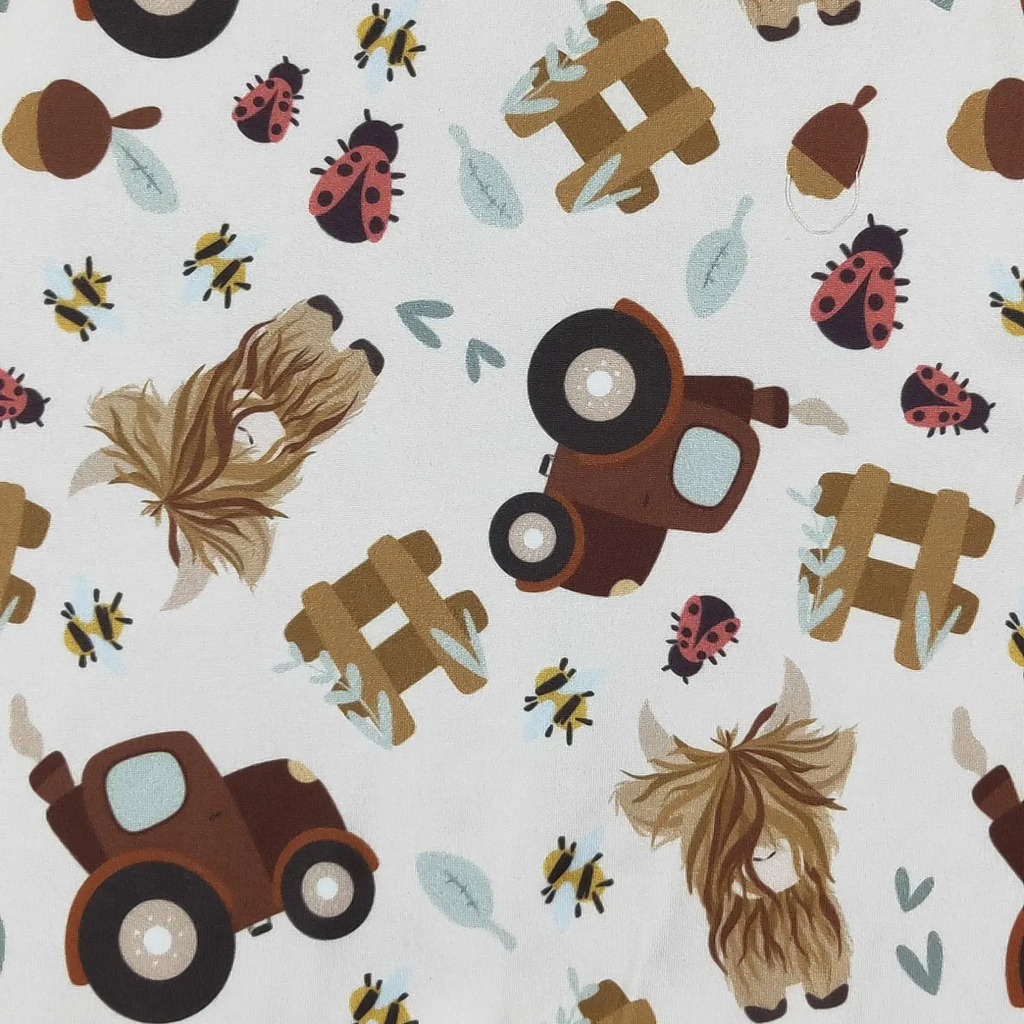 Farmyard Highland Boy Romper