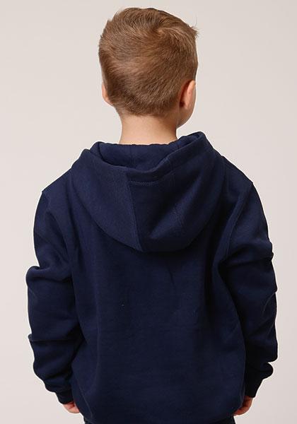BOYS JACKETS   ROPER LONG SLEEVE SWEATSHIRT W/HOOD - 03-397-0300-6607