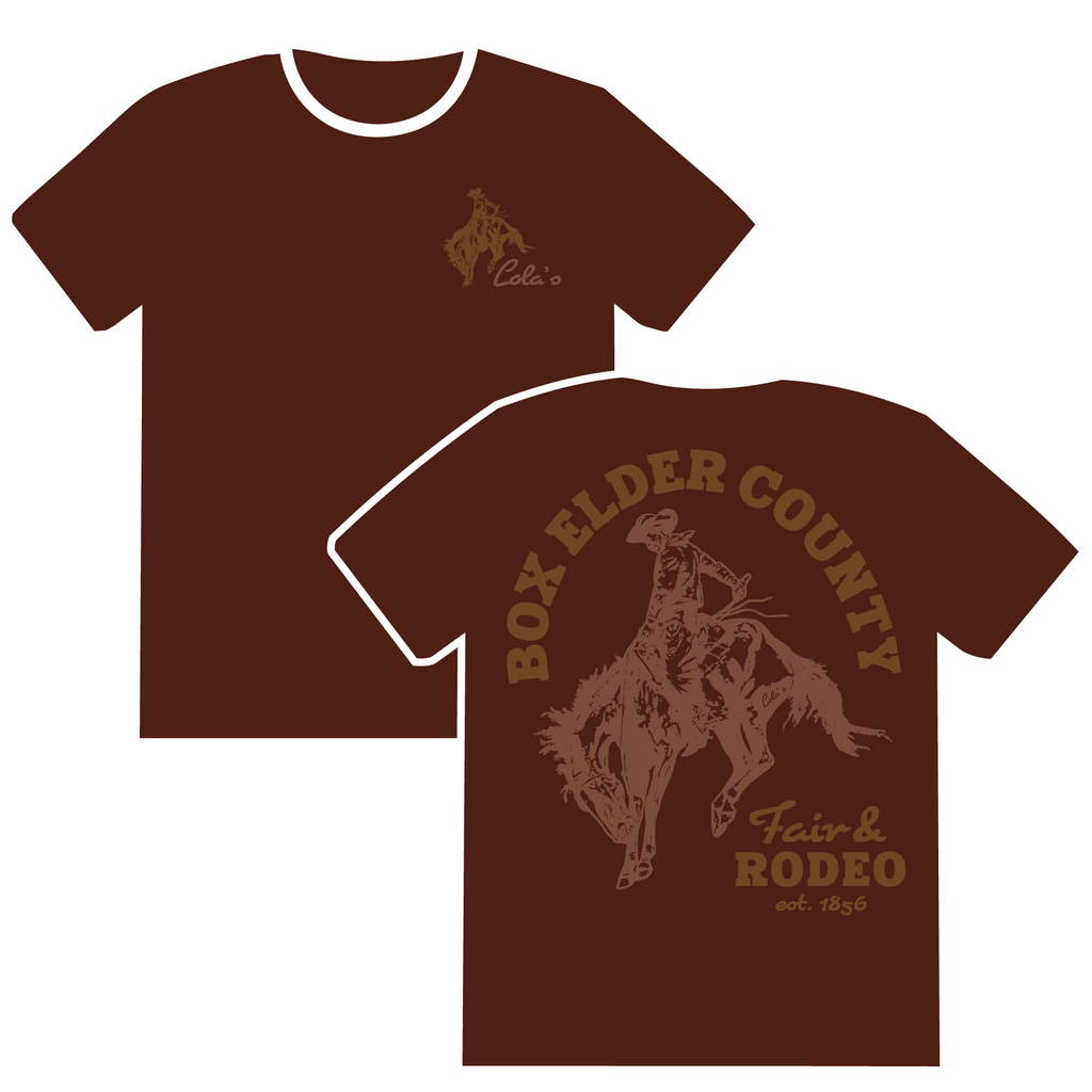 PRE-ORDER Box Elder County Fair & Rodeo Comfort Colors® Heavyweight Tee