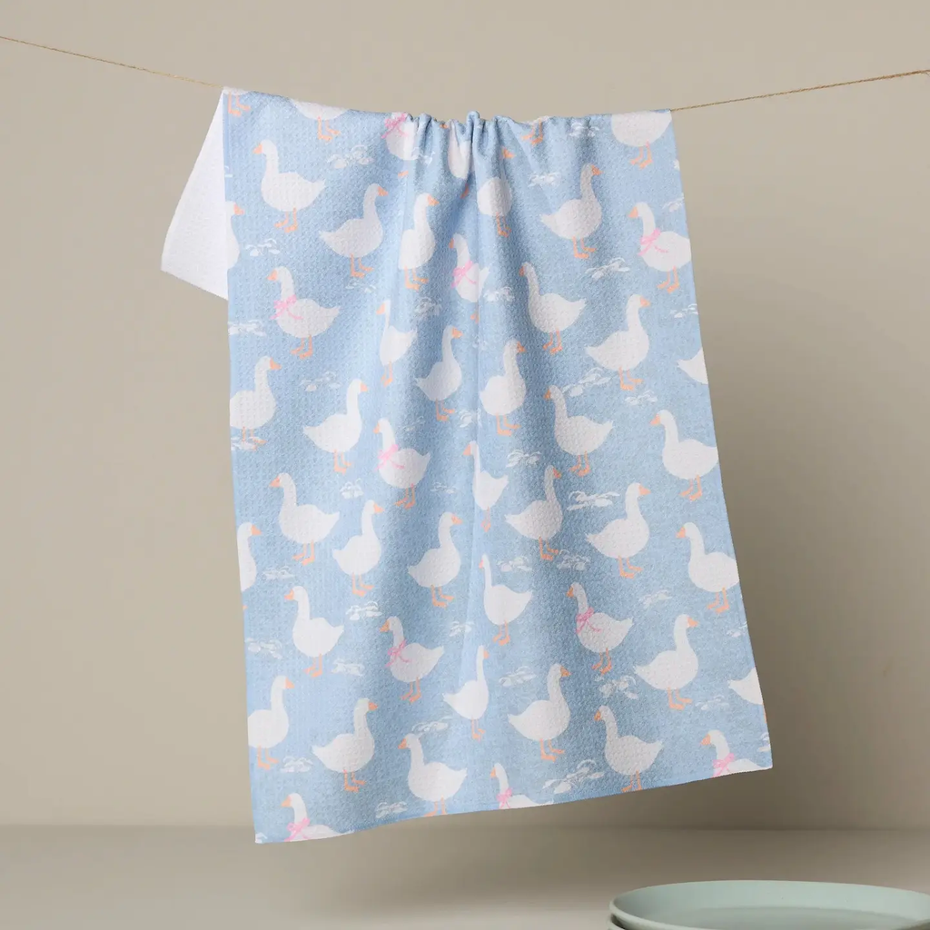 Duck Trail Tea Towel
