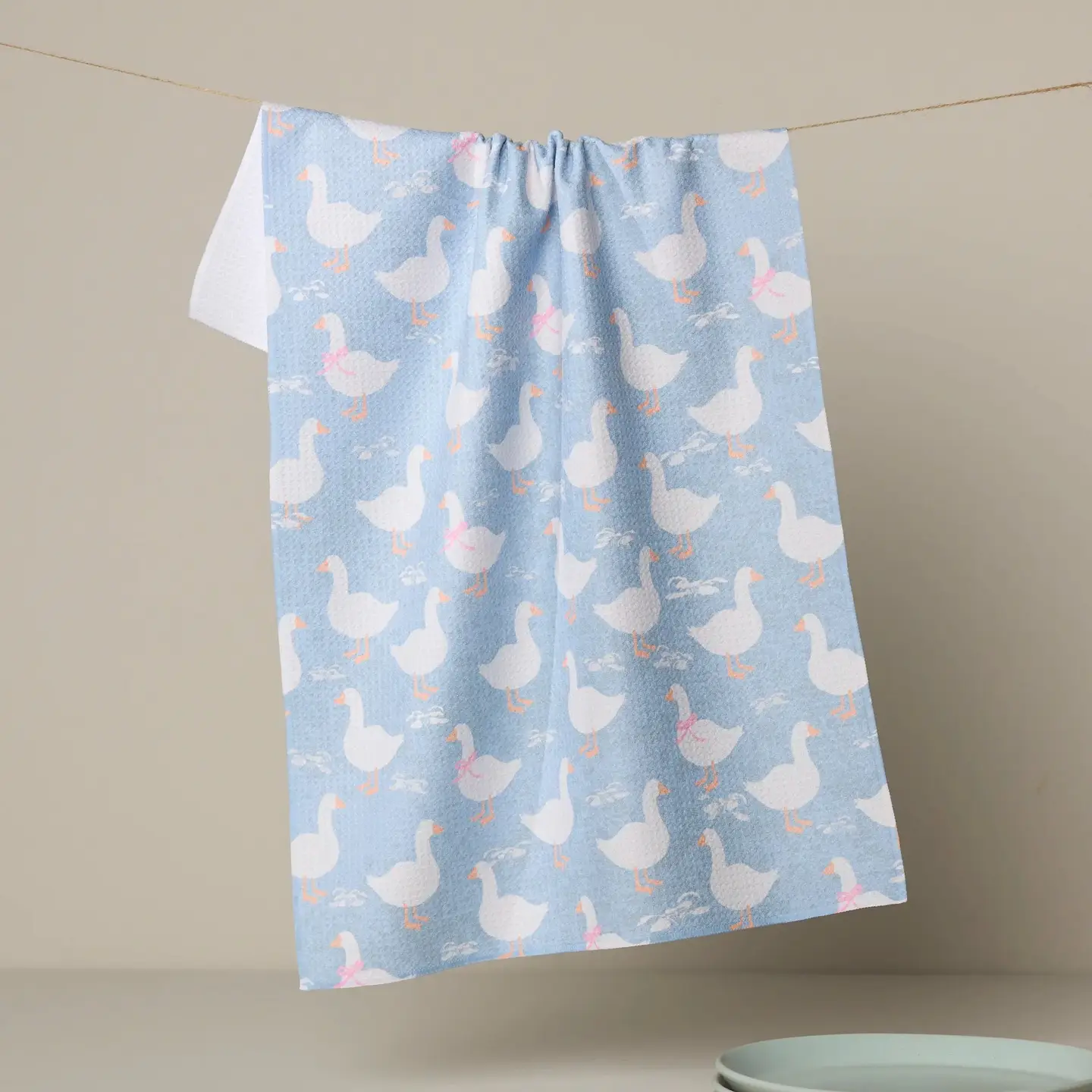 Duck Trail Tea Towel