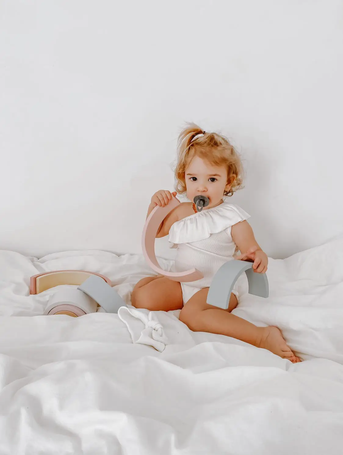 BABY GIRL WHITE BODYSUIT