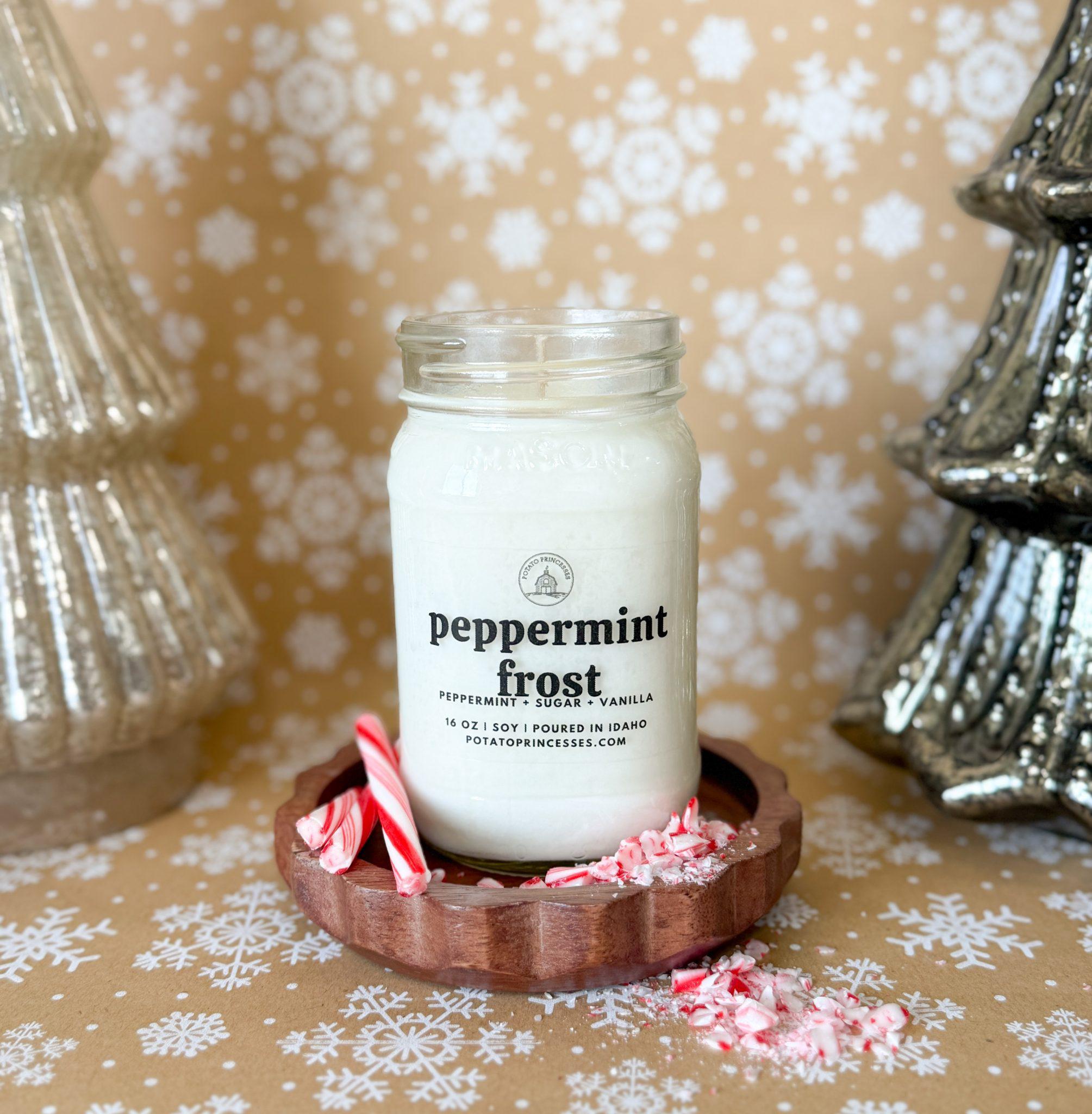 Peppermint Frost Candle