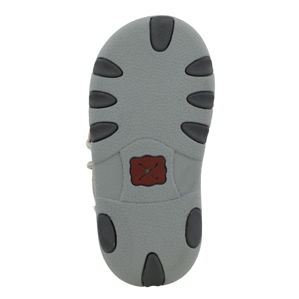 INFANT DRIVING MOCCASINS - GREY/LIGHT GREY ICA0012