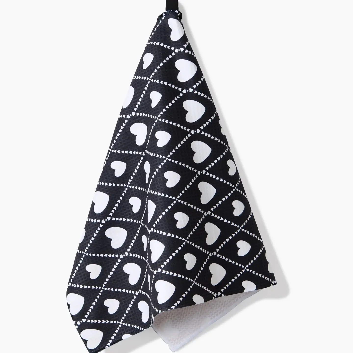 Onyx Love Lattice Luxe Hand Towel