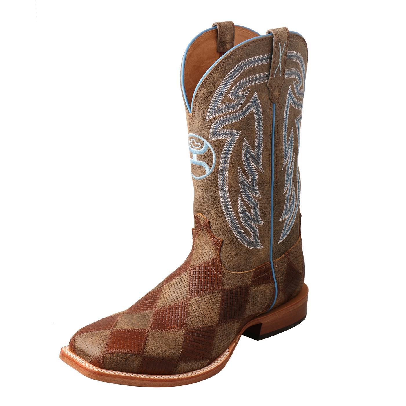 12" Hooey Boot - Chocolate & Key Lime MHY0035