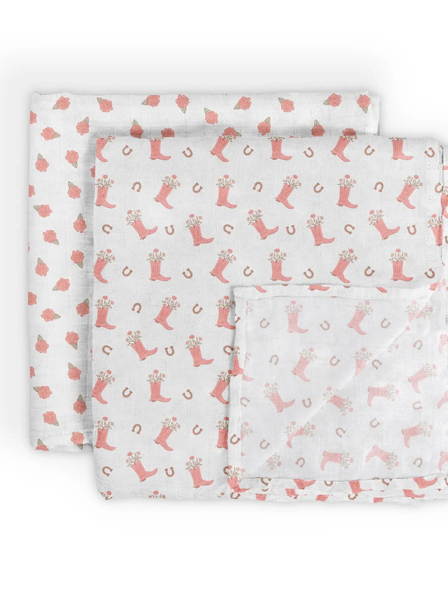 Swaddle Blanket Set Bloomin' Boot