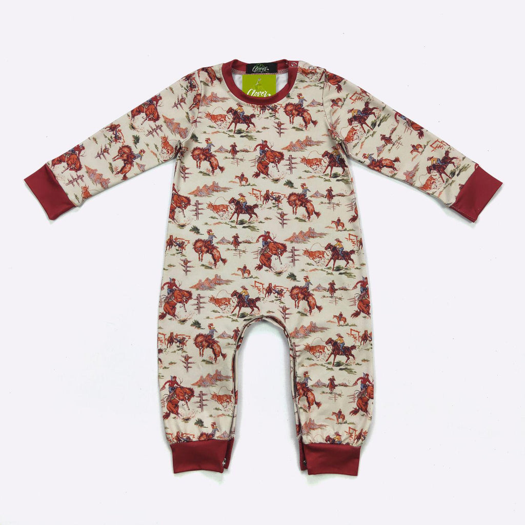Desert Roping Boy Romper