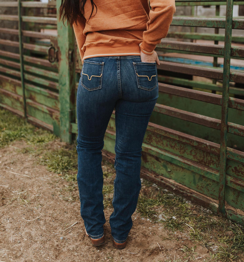 KIMES WOMENS JEANS - SARAH BLUE