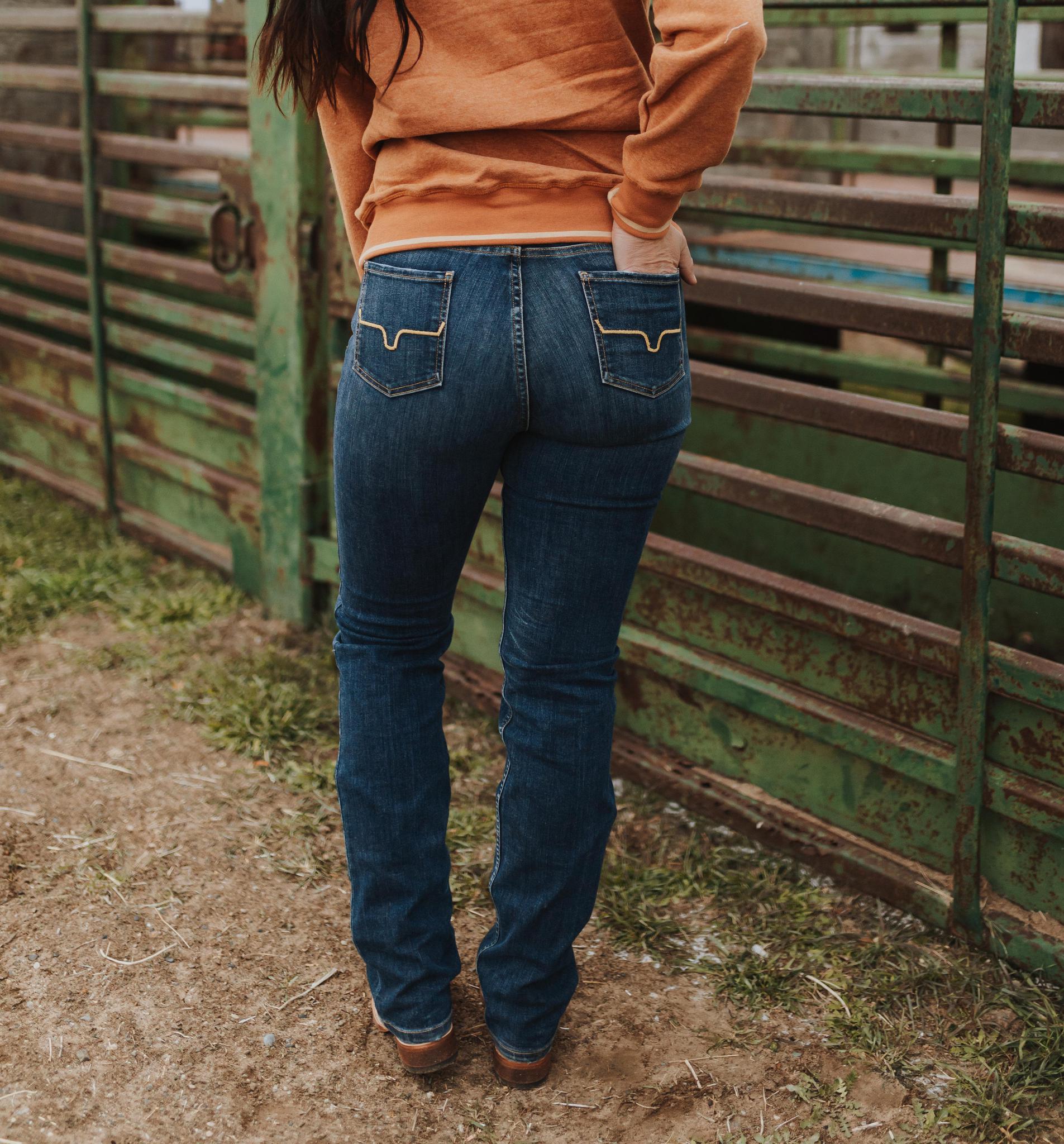 KIMES WOMENS JEANS - SARAH BLUE