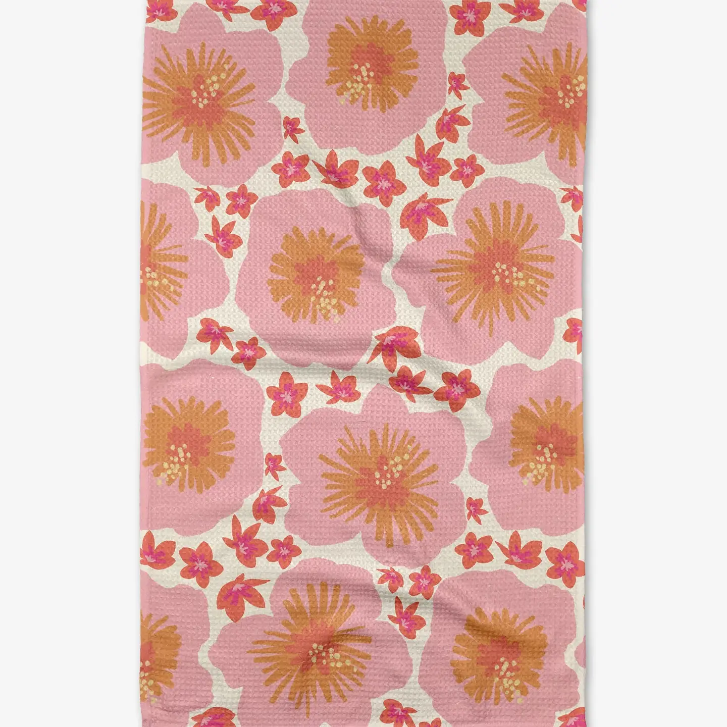 Hibiscus Sunset Tea Towel