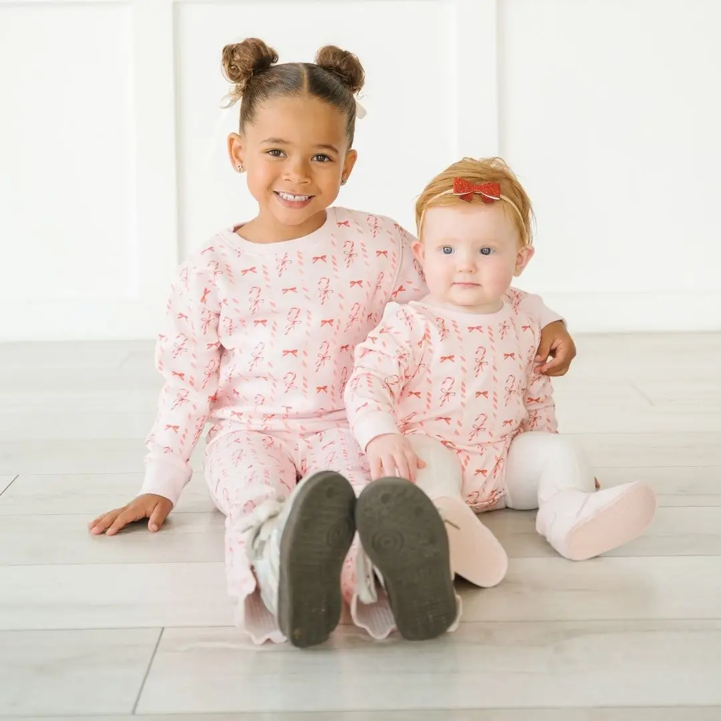 Candy Cane Lane Christmas Sweatshirt - Kids Clothing