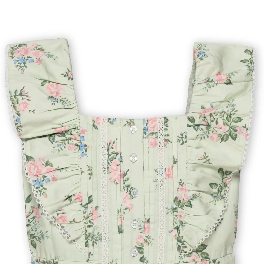 Organic Flutter Sleeve Jumpsuit