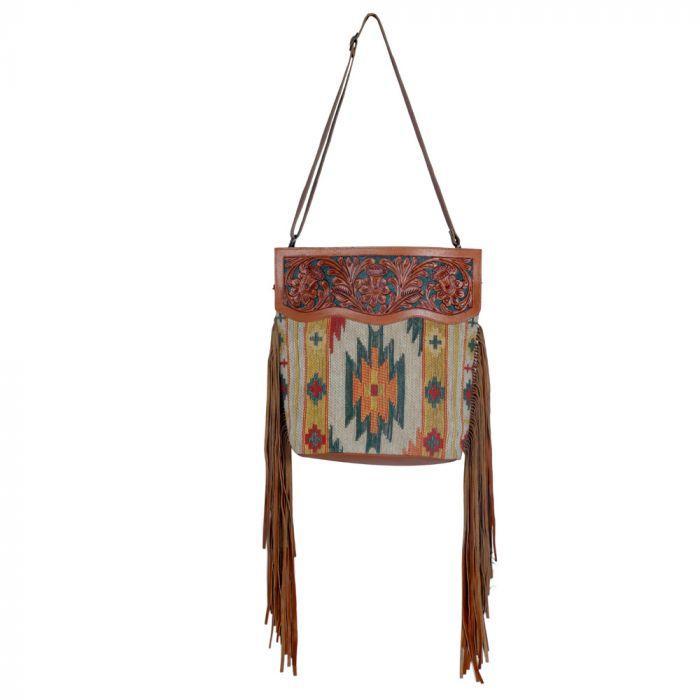 Myra Tingle Wingle Hand-Tooled Bags - S-3368