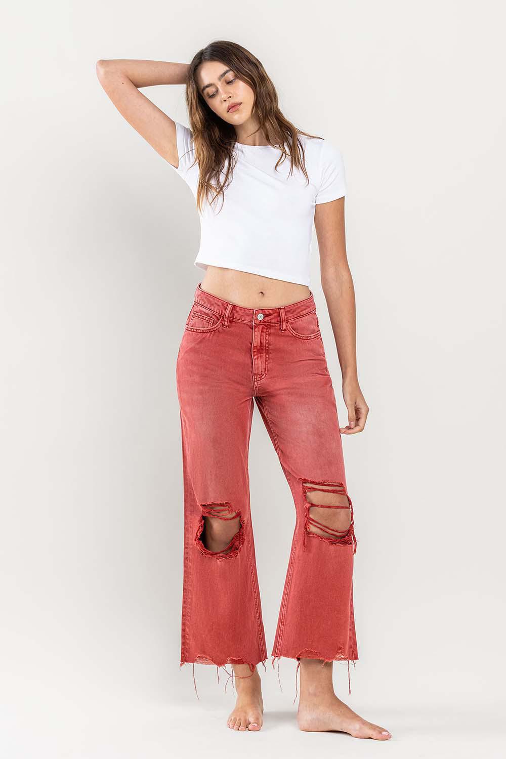 90'S VINTAGE CROP FLARE - BOSSA NOVA
