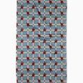 Floral Parade Grid Tea Towel