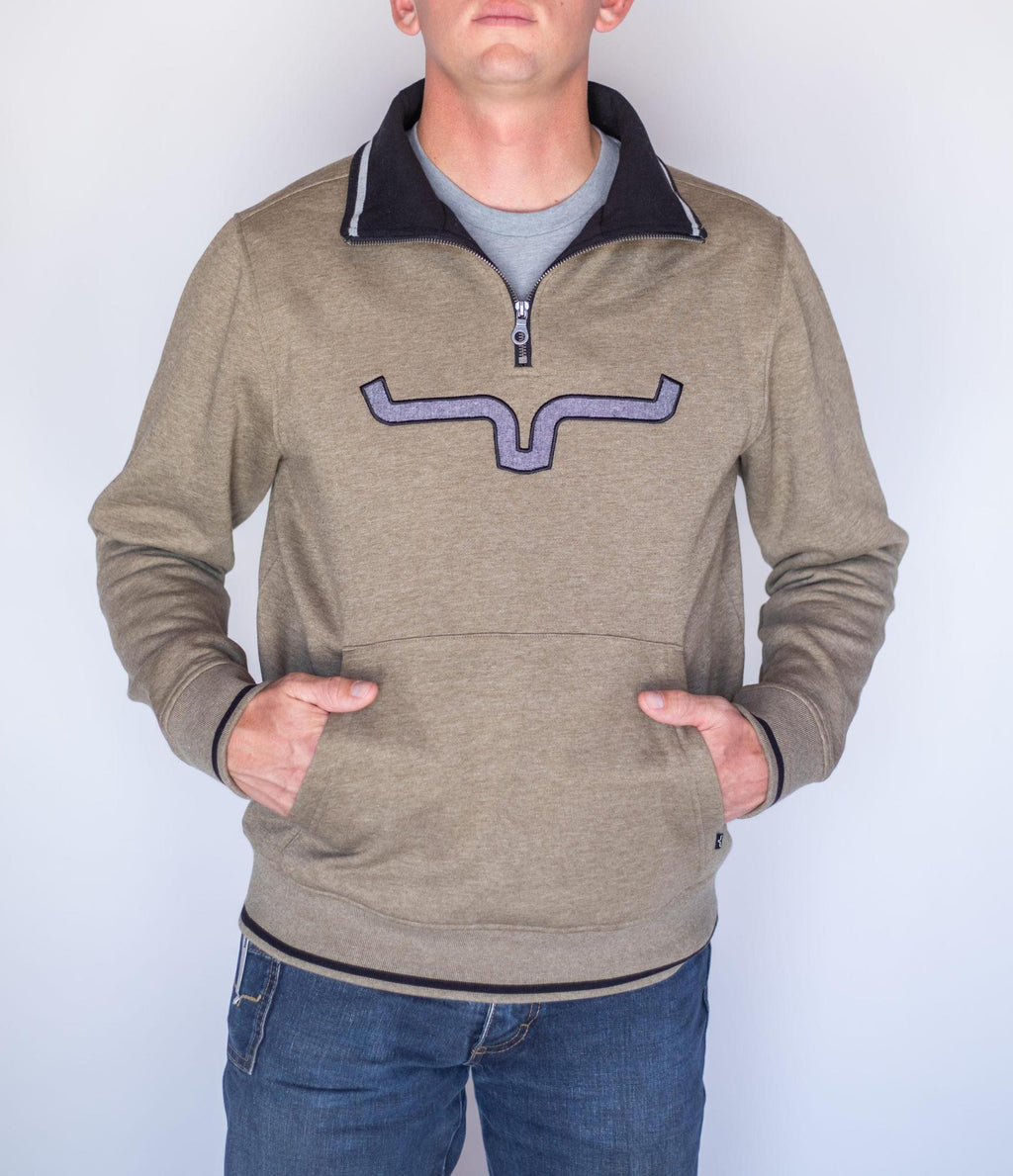 KIMES MEN'S FILMORE FLEECE ARMY HEATHER