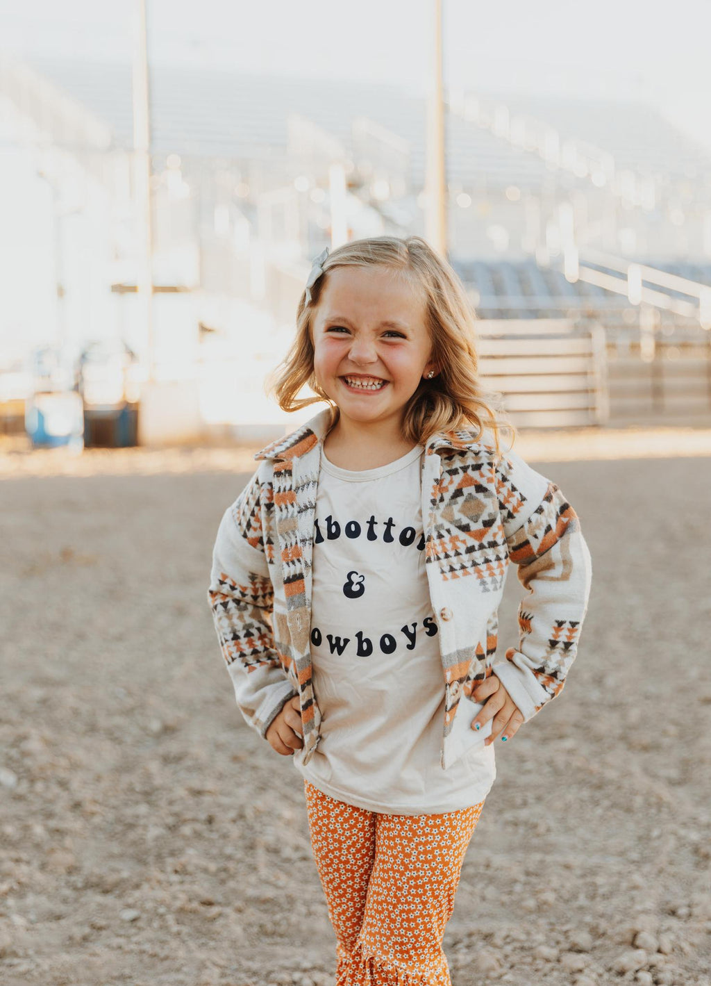 BELL BOTTOMS AND COWBOYS PANT SET
