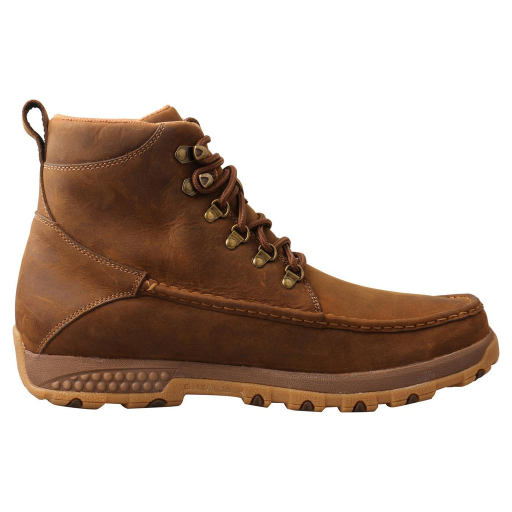 6" Driving Moc Hiker - Distressed Saddle MXC0011