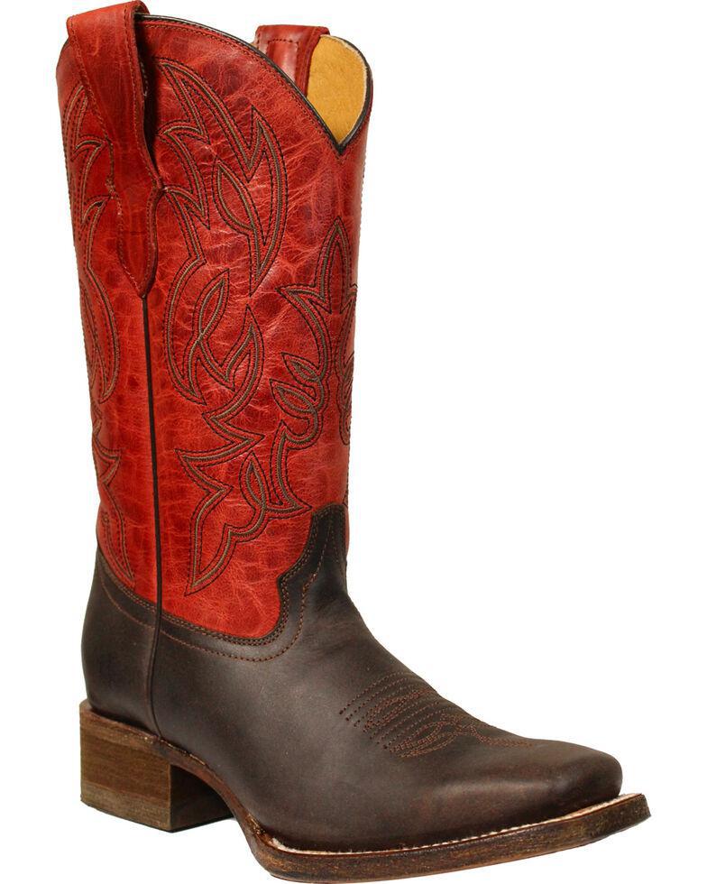 TN BROWN SQ. TOE E1235