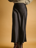 Satin Maxi Skirt