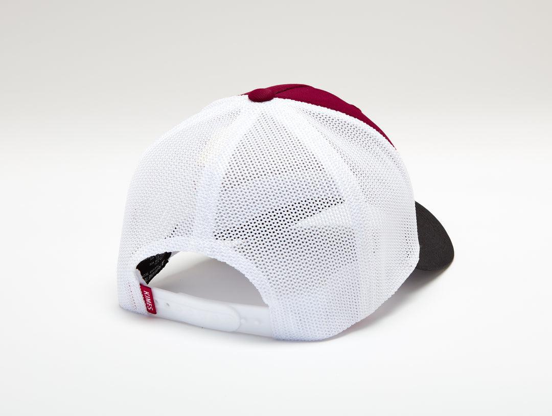 Kimes 110 Double Trac Trucker Hat - Dark Red