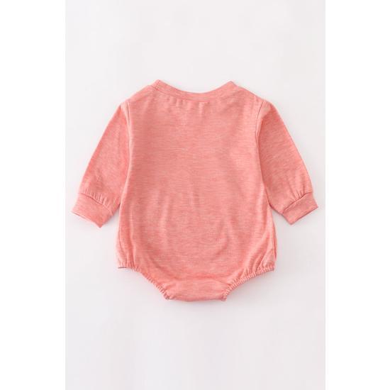 PINK BABE SWEATSHIRT ROMPER