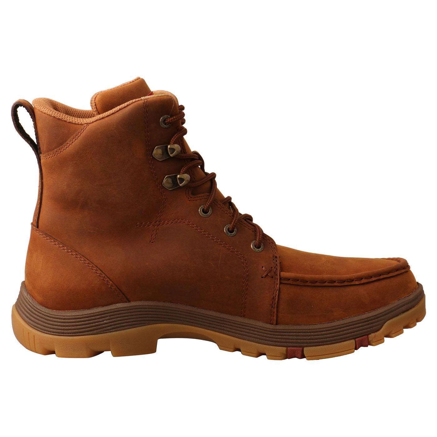 6" Work Oblique Toe Boot - Oiled Saddle MFSW001