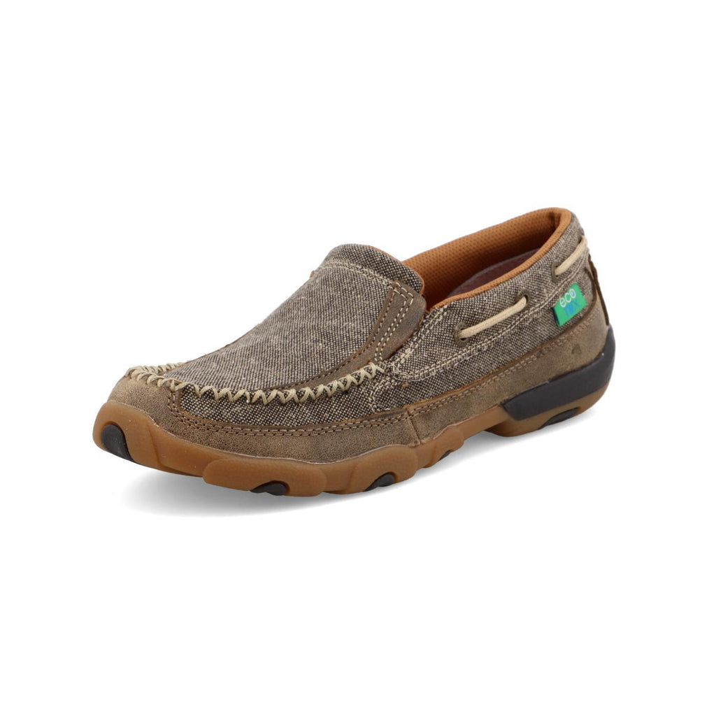 WOMEN SLIP ON DRIVING MOCCASINS - DUST WDMS009