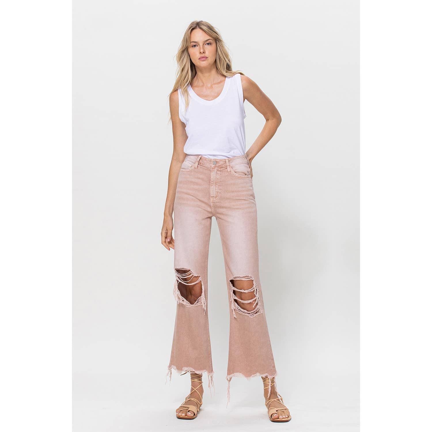90S VINTAGE CROP FLARE - JULY SONG