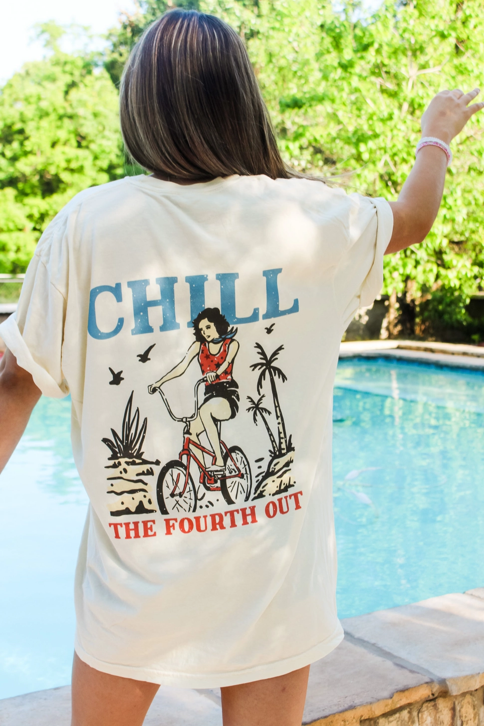 CHILL THE FOURTH OUT T SHIRT