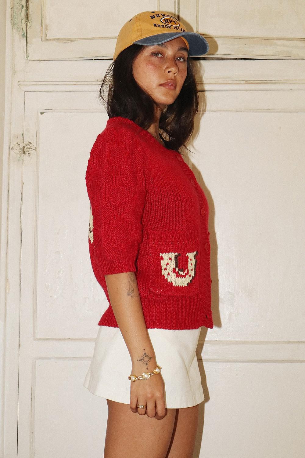 The Brynlee Sweater - RED