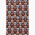 Day of the Dead Skulls Tea Towel