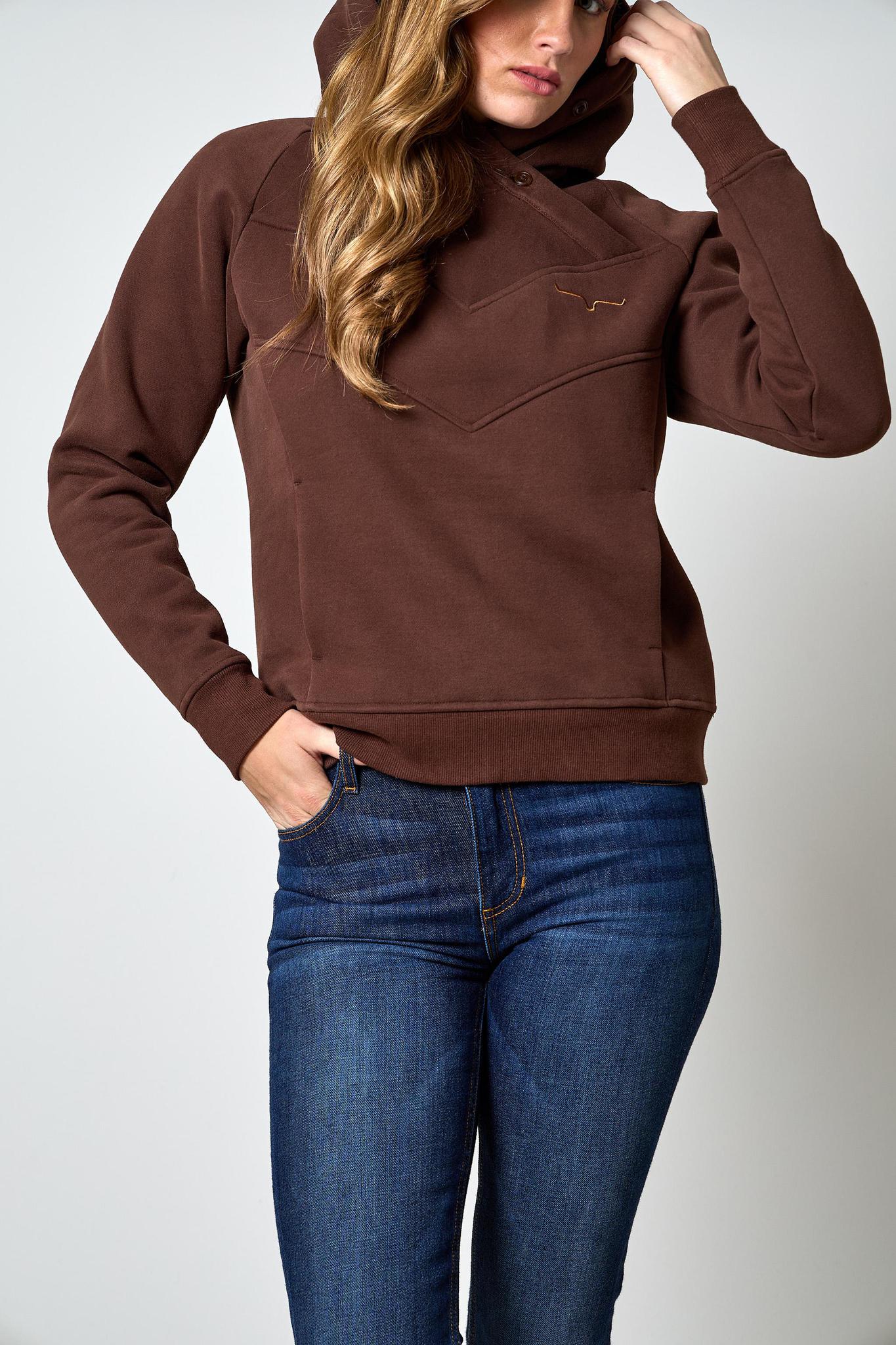 Kimes Women's Ella Hoodie  - Brown
