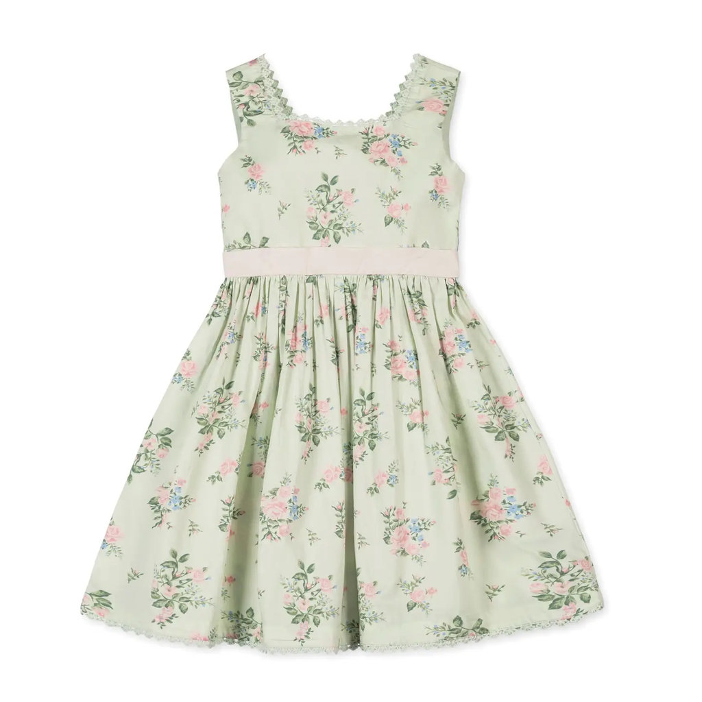 Organic Sleeveless Sateen Party Dress