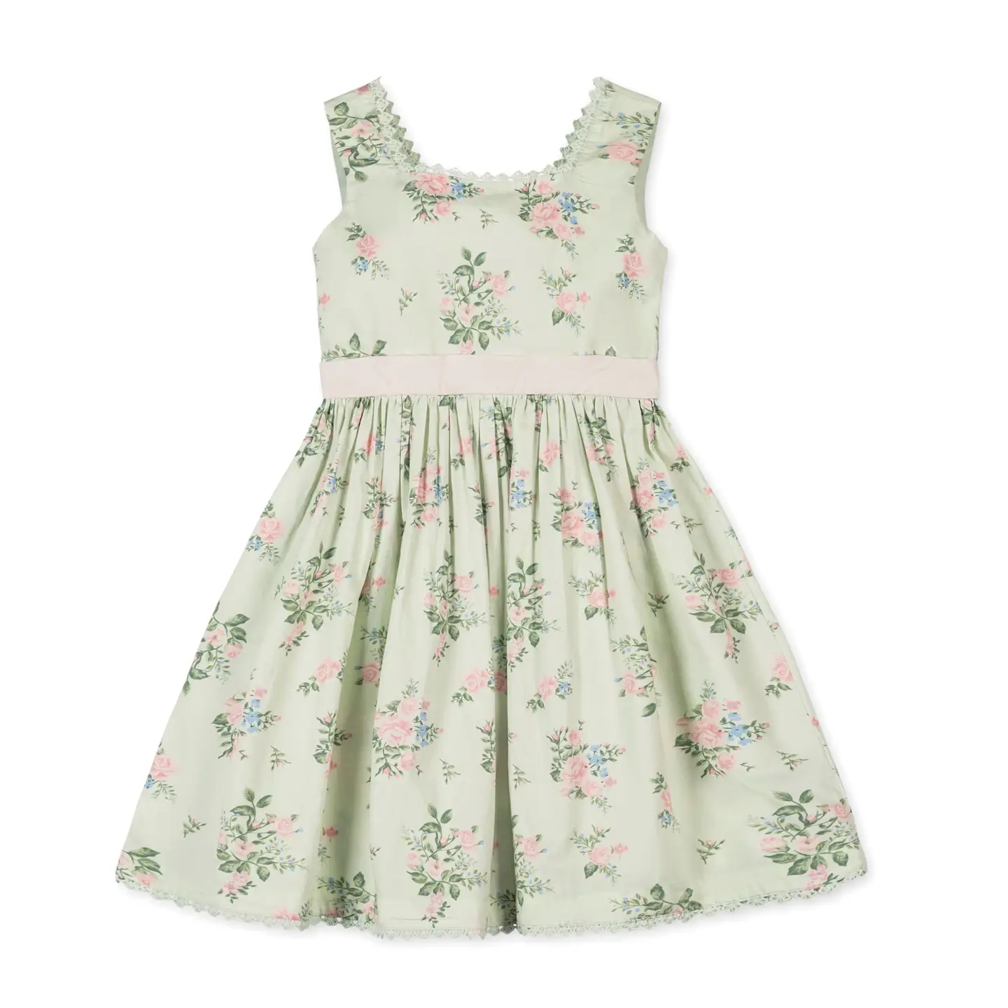 Organic Sleeveless Sateen Party Dress