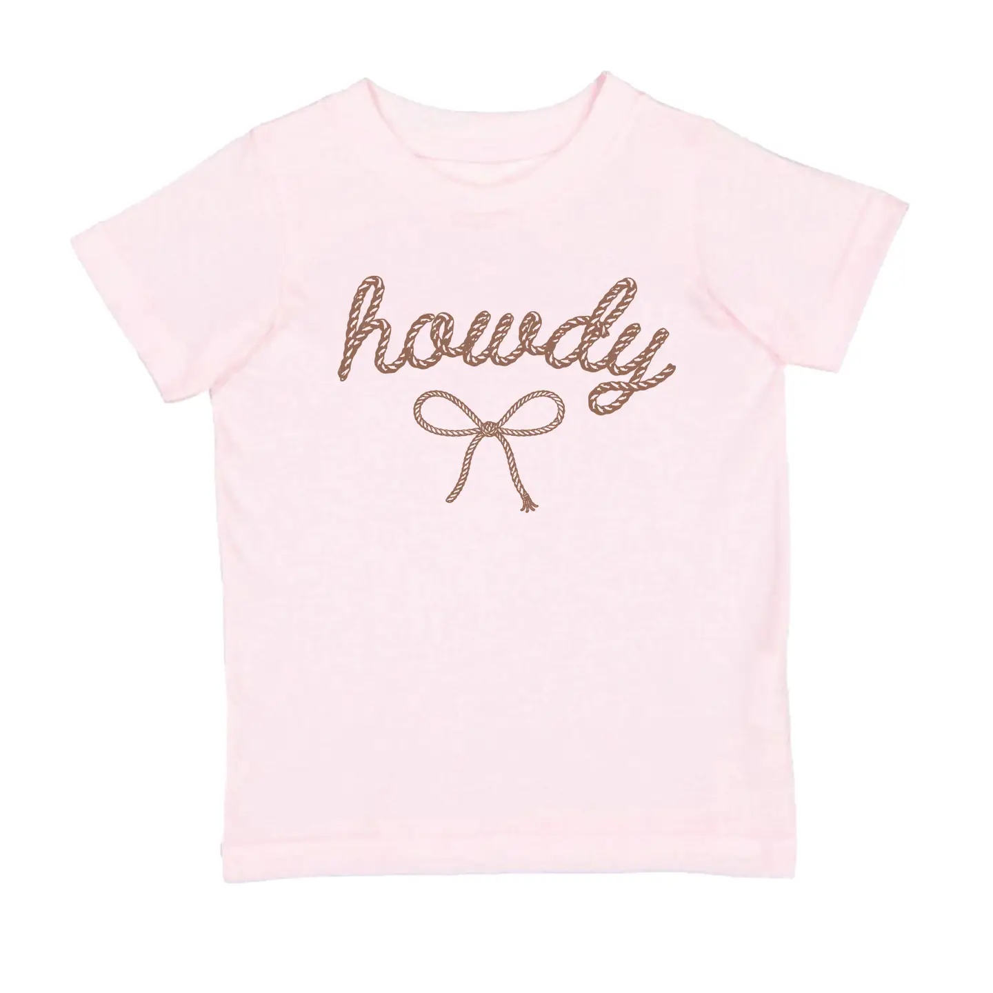 Howdy Darling Western Short Sleeve T-Shirt - Kids Clothing