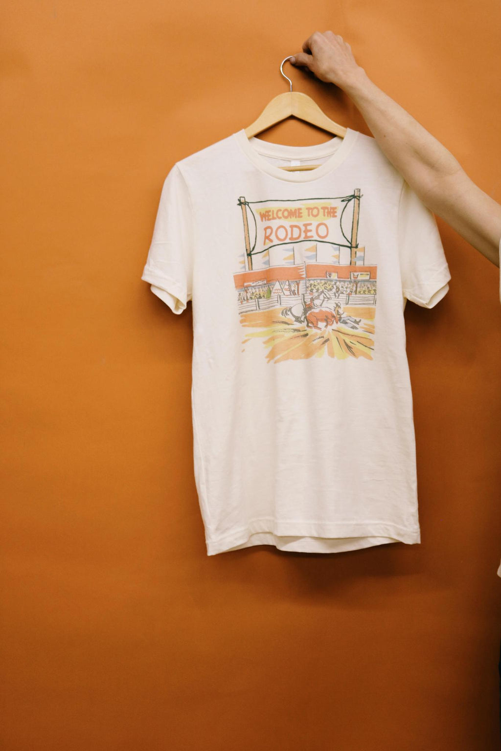 WELCOME TO THE RODEO GRAPHIC T SHIRT