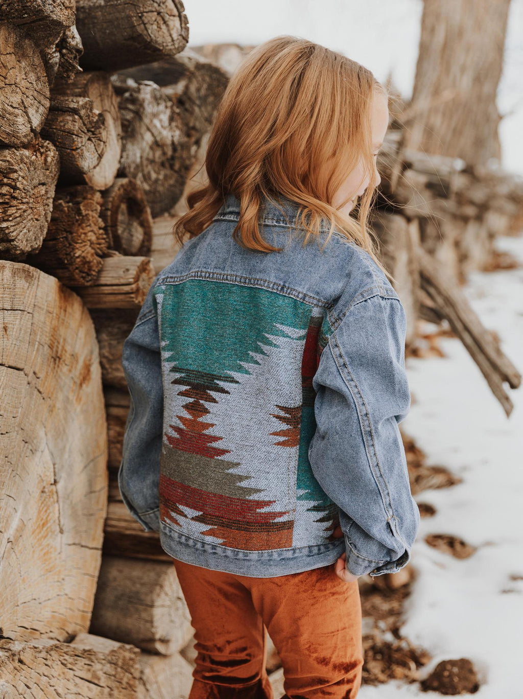 AZTEC DENIM JACKET