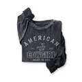 American Cowgirl Mineral Graphic Long Sleeve - Mineral Black