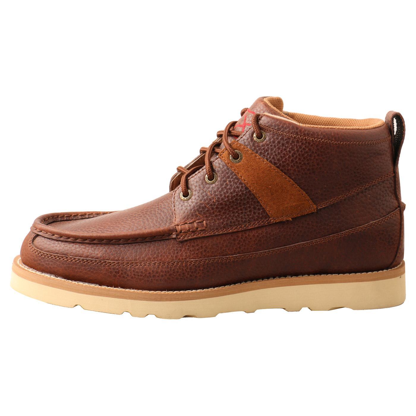 4" Wedge Sole Boot - Cinnamon & Cinnamon MCA0042