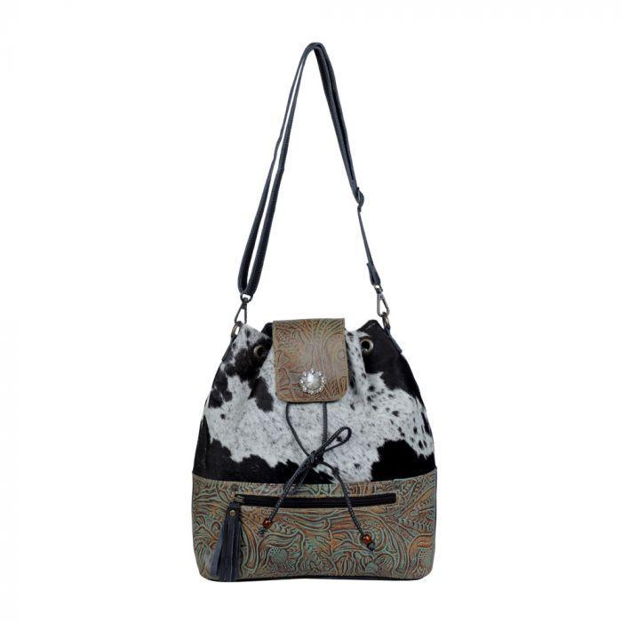Myra Alpha Leather & Hair On Bag - S-3377