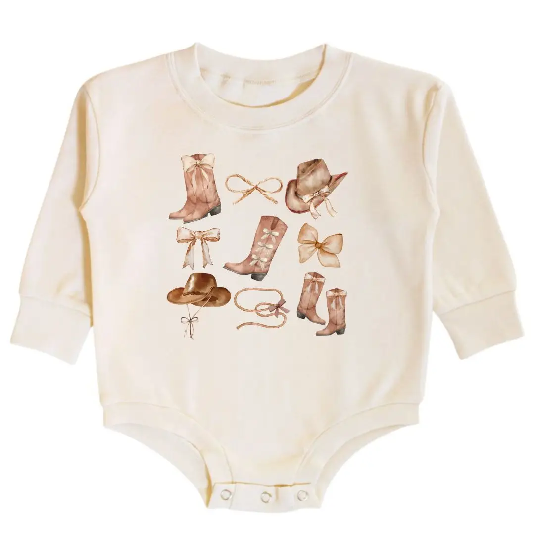Cowgirl Cutie Long Sleeve Romper